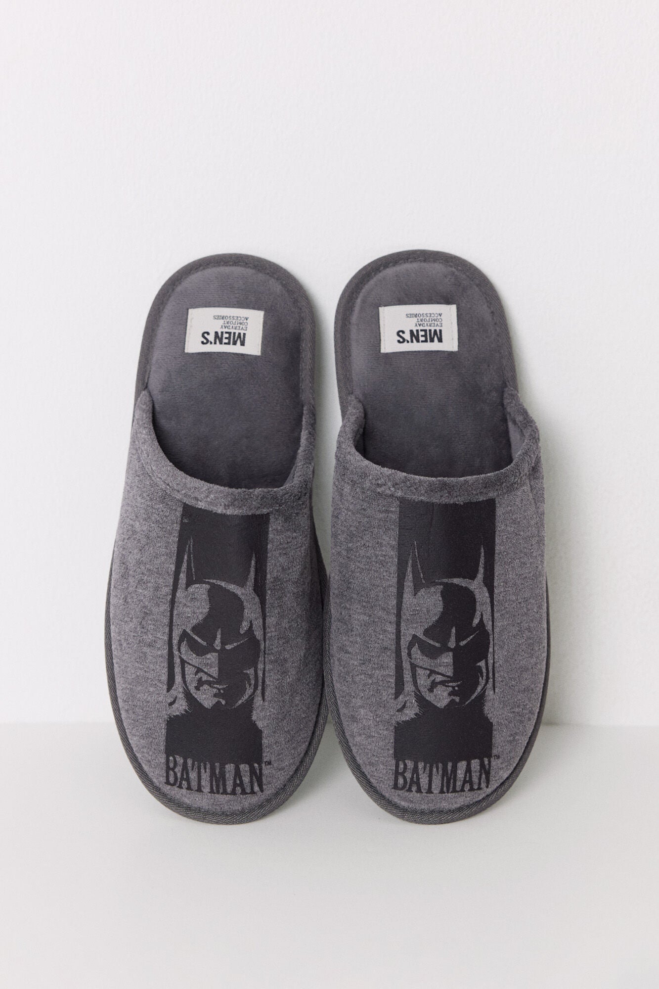 Batman men's house slippers