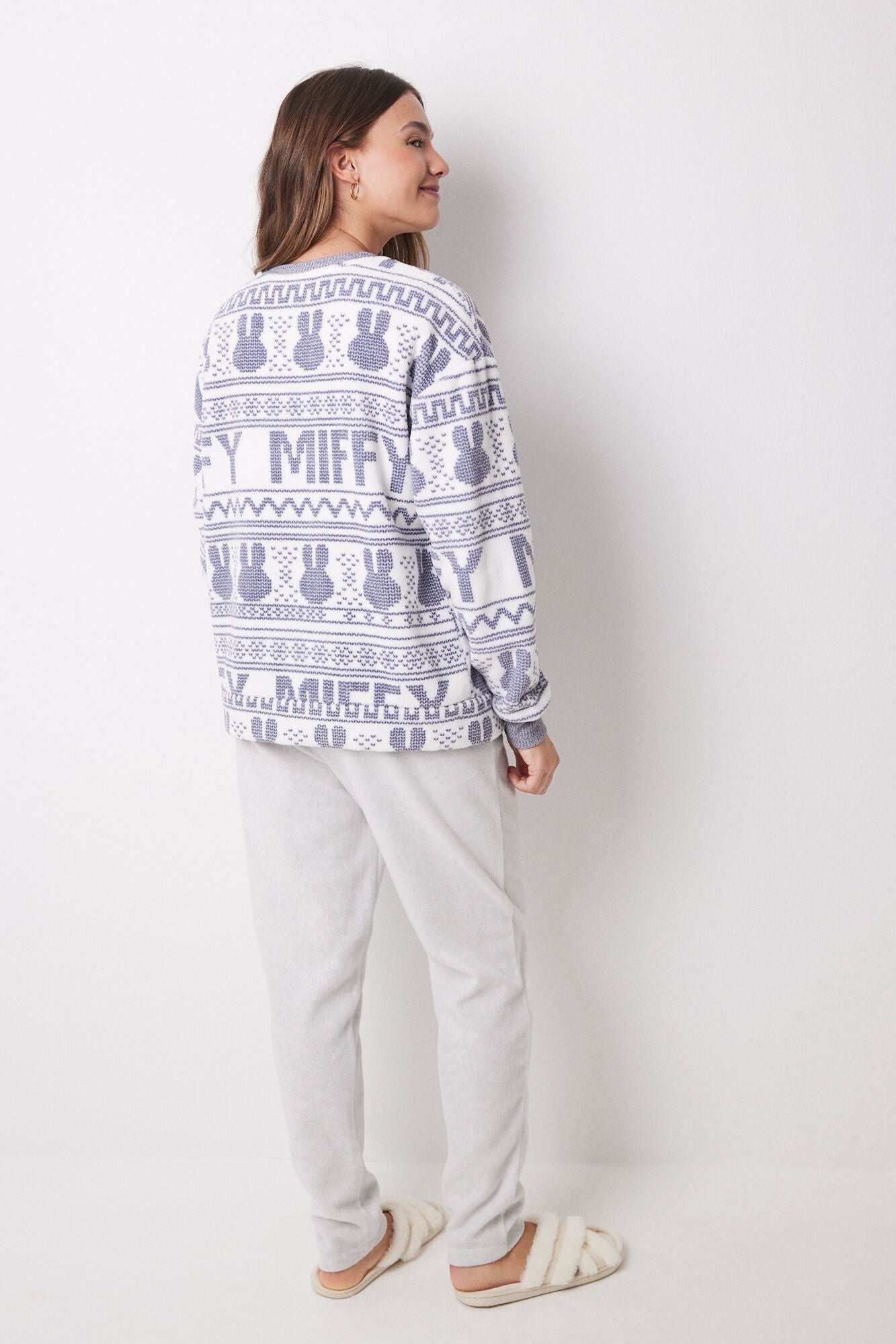 Long fleece Miffy pyjamas