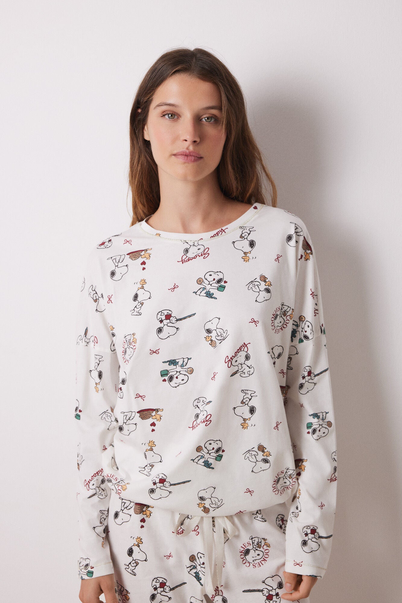 Long 100% cotton Snoopy pyjamas