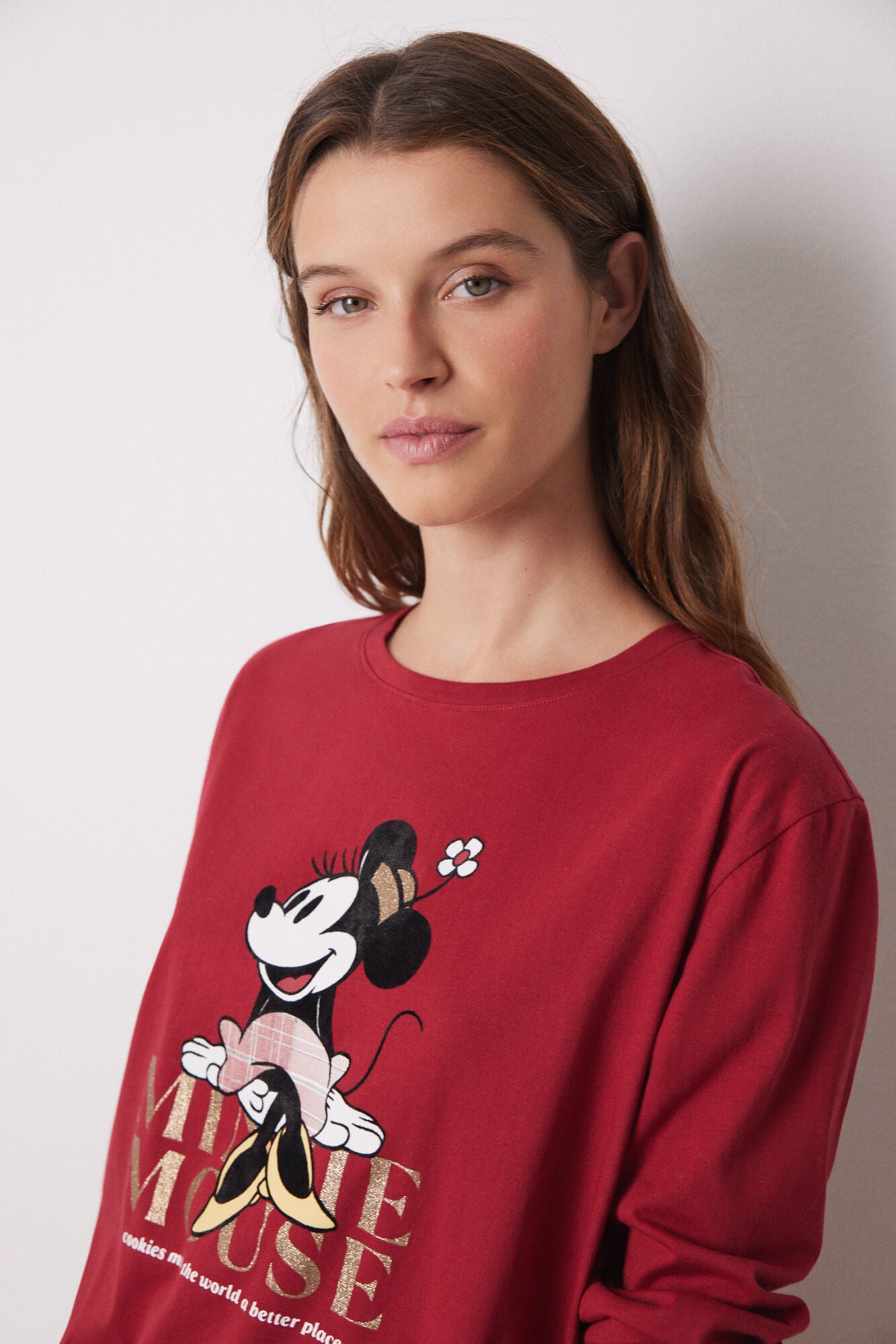 Minnie Mouse 100% Cotton Long Pyjamas