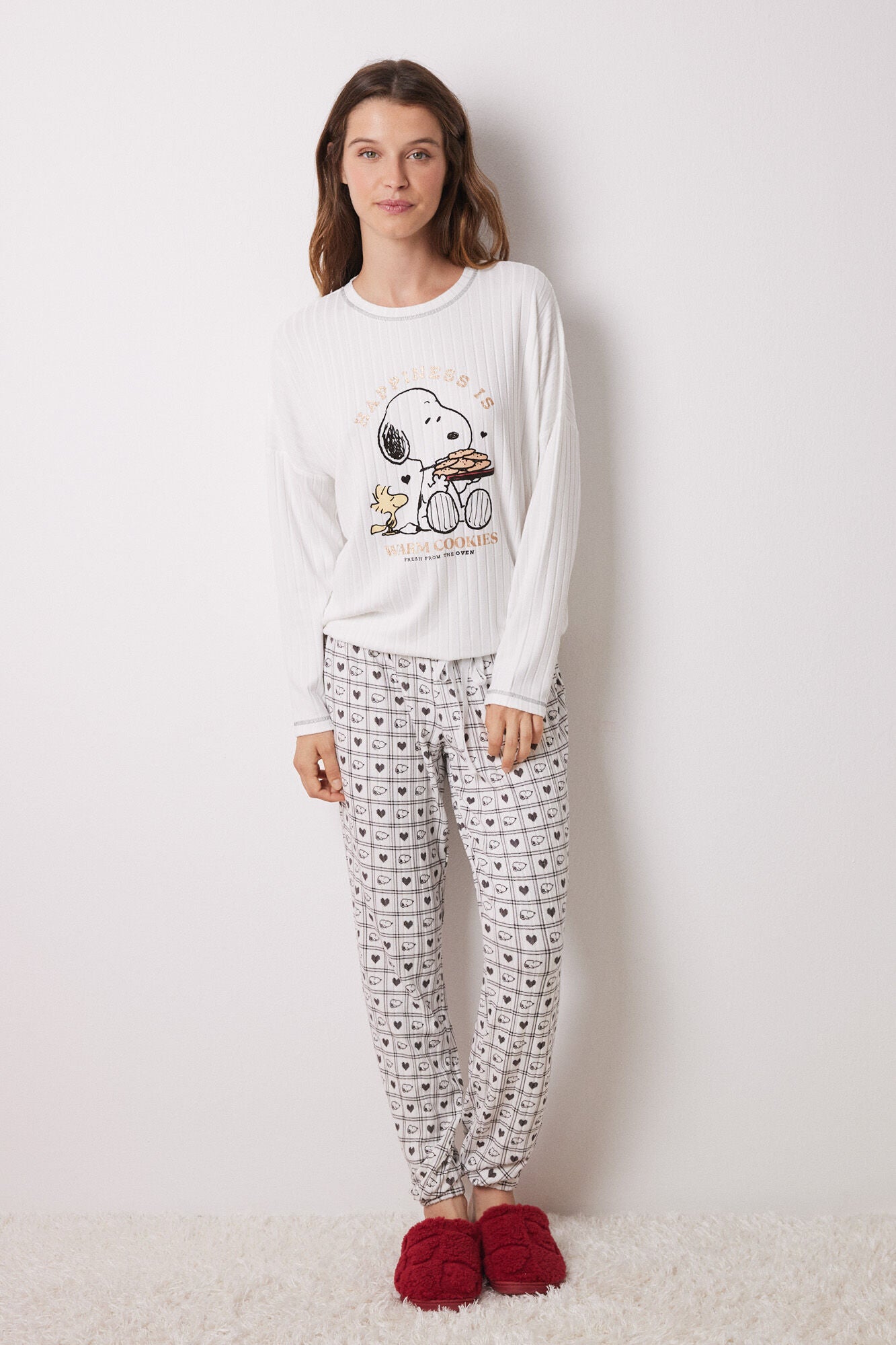 Super soft Snoopy long pajamas