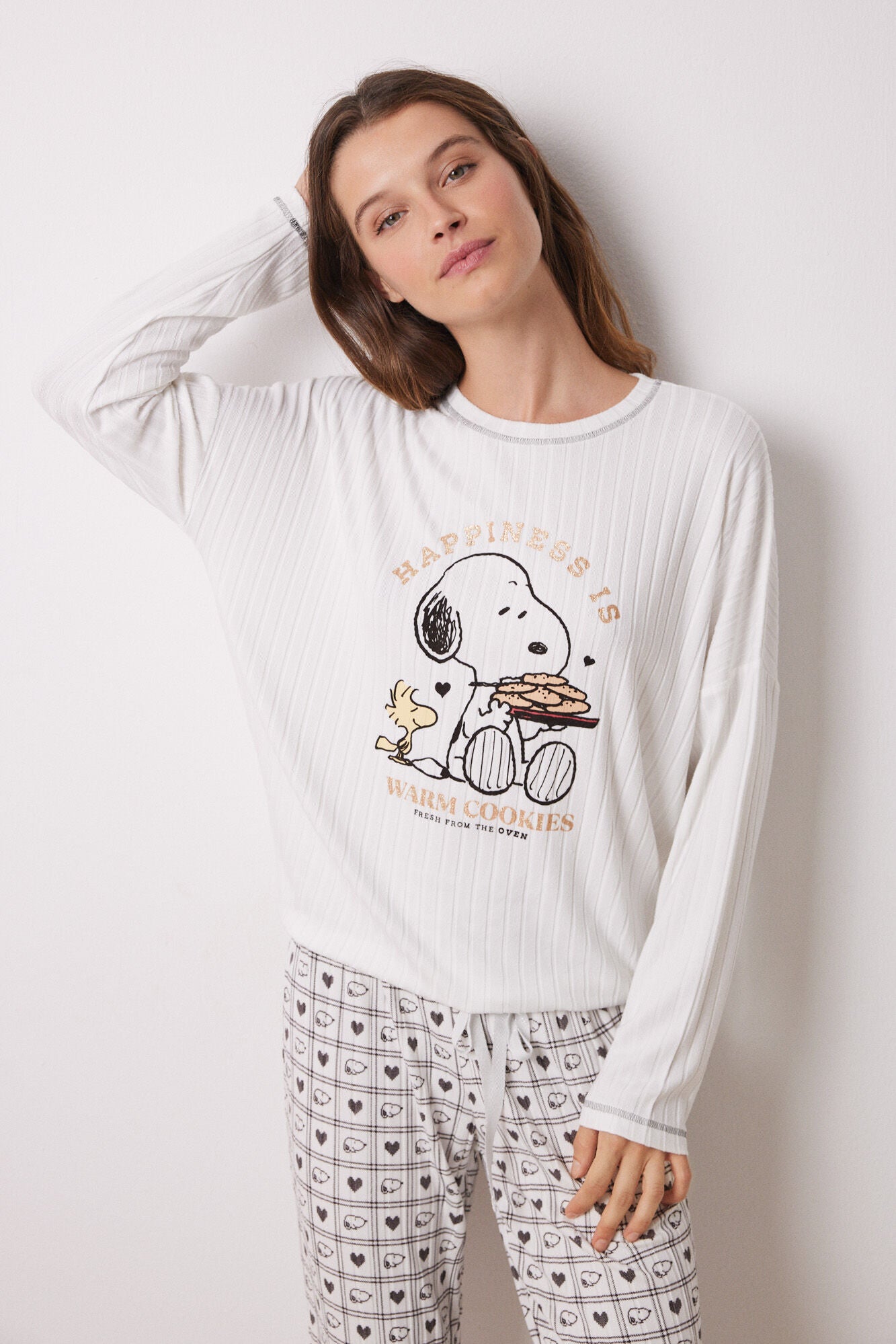 Super soft Snoopy long pajamas