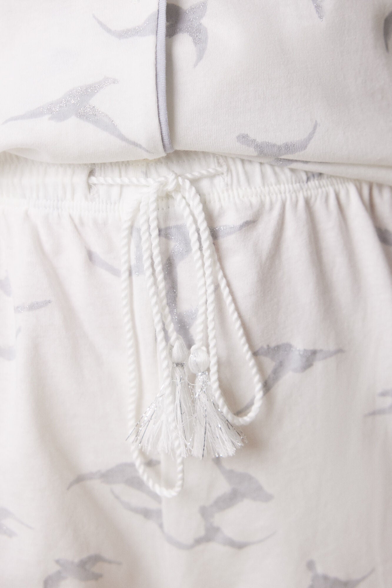 100% cotton bird shirt pajamas