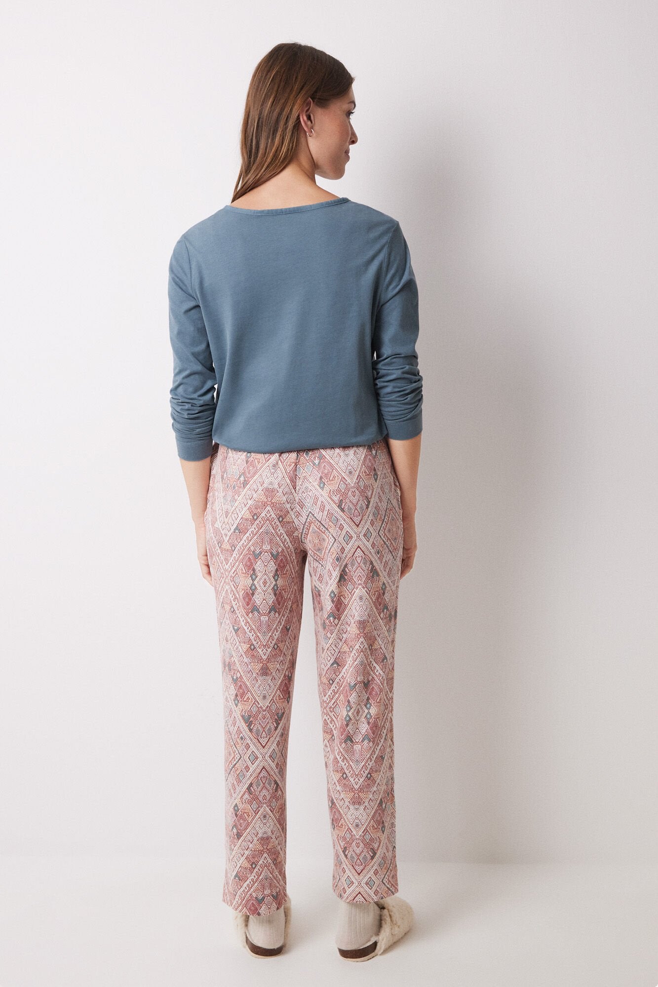 Super soft pink carrot pants