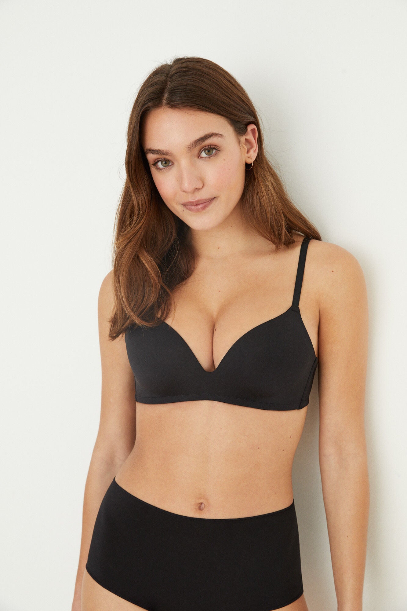 Push-up triangle bra Cup B