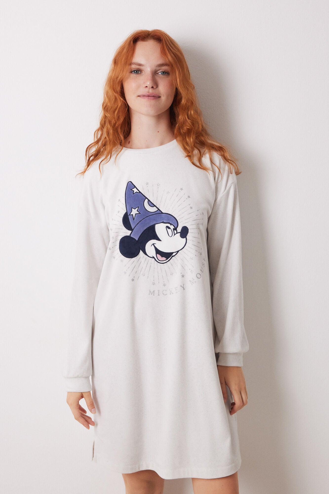 Mickey short velvet nightgown