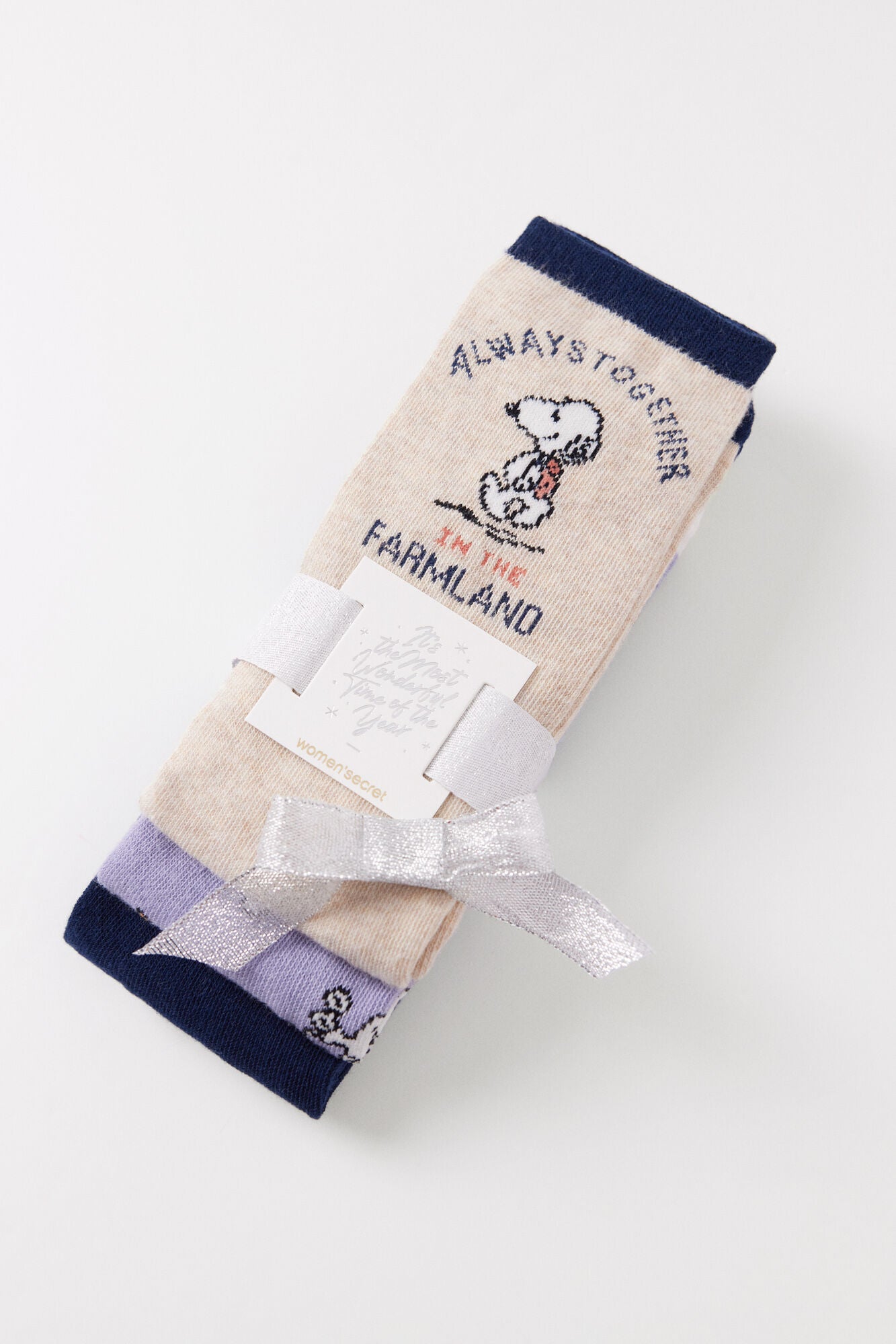 Pack of 3 Peanuts high socks